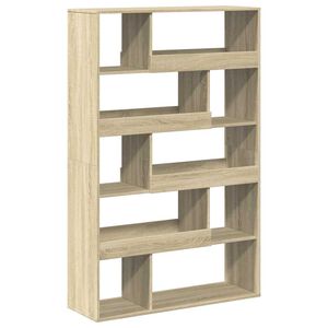vidaXL B&uuml;cherregal Sonoma-Eiche 100x33x156,5 cm Holzwerkstoff