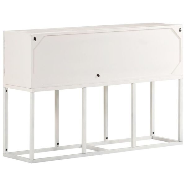 vidaXL Sideboard 115x30x76 cm Mango Massivholz