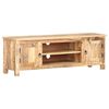 vidaXL TV-Schrank 120x30x40 cm Raues Mangoholz