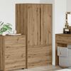 vidaXL Badezimmerschrank mit Speicher Artisan-Eiche 79,5 x 49 x 156 cm