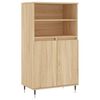 vidaXL Highboard Sonoma-Eiche 60x36x110 cm Holzwerkstoff