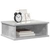 vidaXL Nachttisch Beton Grau 40 x 31 x 15 cm Holzwerkstoff