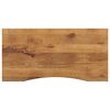 vidaXL Schreibtischplatte mit Aussparung 120x50x2,5cm Massivholz Mango