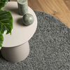 vidaXL Teppich Shaggy Hochflor Modern Gr&uuml;n &Oslash; 100 cm