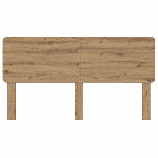 vidaXL Kopfteil Artisan-Eiche 180 cm Holzwerkstoff