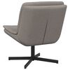 vidaXL Drehstuhl Taupe 63 x 75 x 76 cm Stoff