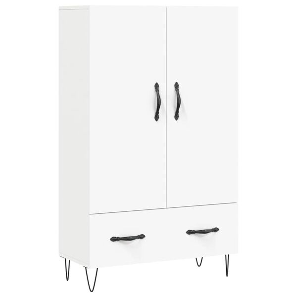 vidaXL Highboard Wei&szlig; 69,5x31x115 cm Holzwerkstoff