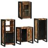 vidaXL Badezimmerm&ouml;bel-Set 4 stk. Mehrfarbig 55 x 35 x 60 cm