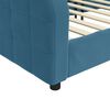 vidaXL Tagesbett Blau 80x200 cm Samt
