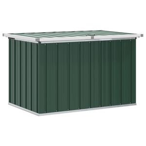 vidaXL Garten-Aufbewahrungsbox Gr&uuml;n 109 x 67 x 65 cm