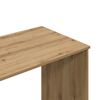 vidaXL Schreibtisch Artisan-Eiche 102x50x76 cm Holzwerkstoff