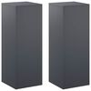 vidaXL Pflanzenst&auml;nder 2 pcs Anthrazit 30 x 30 x 80 cm