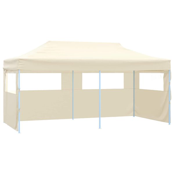 vidaXL Party-Zelt Creme 291 x 580 x 315 cm Oxford-Stoff
