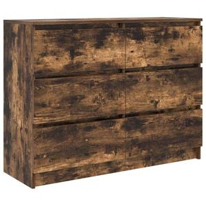 vidaXL Sideboard R&auml;uchereiche 100x35x76 cm Holzwerkstoff