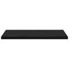vidaXL Regalbrett 4 pcs Schwarz 40 x 20 x 1,5 cm Holzwerkstoff
