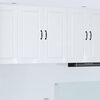 vidaXL K&uuml;chenschrank Hochglanz Wei&szlig; 80 x 31 x 80 cm Holzwerkstoff
