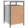 vidaXL Nachttische 2 Stk. Grau Sonoma 40x42x60 cm Holzwerkstoff