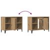 vidaXL Waschbeckenunterschrank Artisan-Eiche 80x33x60 cm Holzwerkstoff