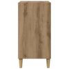vidaXL Sideboard Artisan-Eiche 57x35x75 cm Holzwerkstoff