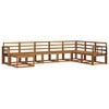 vidaXL Outdoor-Sofagarnitur 8 pcs Natur Massivholz Akazie
