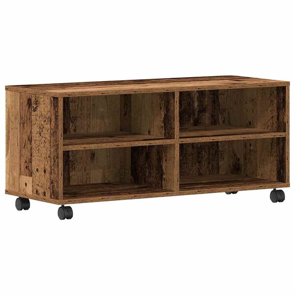 vidaXL TV-Schränk Braun 90 x 35 x 40,5 cm Holzwerkstoff
