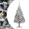 vidaXL K&uuml;nstlicher Weihnachtsbaum Wei&szlig; 180 cm