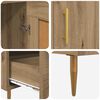 vidaXL Highboard Artisan-Eiche 69,5 x 31 x 115 cm Holzwerkstoff