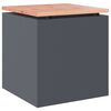 vidaXL Gartenbank Anthrazit 40 x 40 x 43 cm