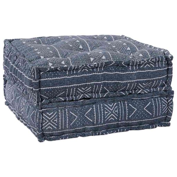 vidaXL Modulares Sofa 2 pcs Indigo Druck 140 x 70 x 36 cm Stoff