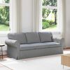 vidaXL Sofa Hellgrau Gesamtabmessungen: 215 x 82 x 80 cm (B x T x H)