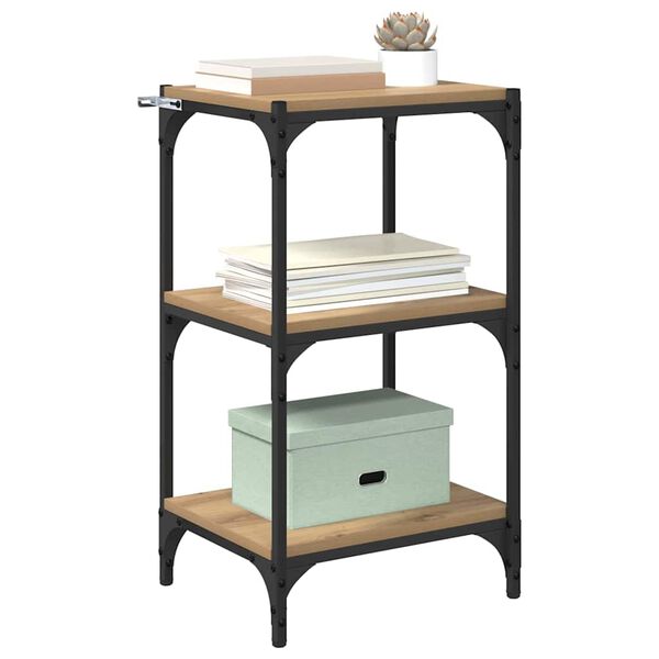 vidaXL B&uuml;cherregal Artisan-Eiche 40 x 33 x 70,5 cm Holzwerkstoff