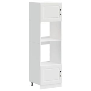 vidaXL Herdumbauschr&auml;nke 2 Stk. Kalmar Wei&szlig; Holzwerkstoff