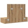vidaXL Schminktisch mit Speicher Braun 100 x 40 x 70 cm Holzwerkstoff