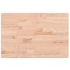 vidaXL Tischplatte 60x40x4 cm Rechteckig Massivholz Buche