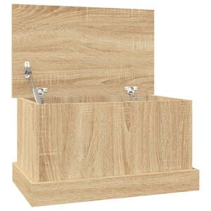 vidaXL Aufbewahrungsbox Sonoma-Eiche 50 x 30 x 28 cm Holzwerkstoff