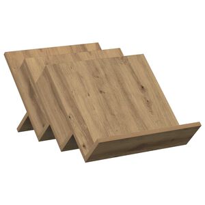 vidaXL Magazinregal Artisan-Eiche 53 x 40 x 28,5 cm Holzwerkstoff