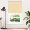 vidaXL Verdunkelungsrollo Beige 130x230 cm Stoffbreite 126,6 cm