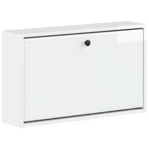 vidaXL Wandmontierter Schuhschrank BREDA 71 x 17 x 43 cm Holzwerkstoff