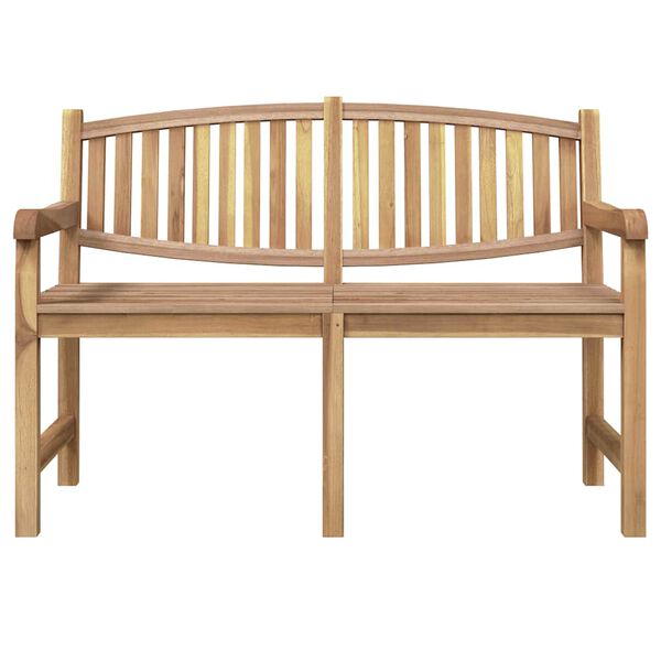 vidaXL Gartenbank 149,5x60x90 cm Massivholz Teak