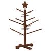 vidaXL Holz Weihnachtsbaum 75 cm Bambus und massives Kiefernholz
