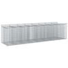 vidaXL Gabionen-Hochbeet 4 stk. 400 x 100 x 100 cm Verzinkter Stahl