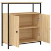 vidaXL Sideboard Sonoma-Eiche 70 x 30 x 80 cm Holzwerkstoff
