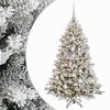 vidaXL K&uuml;nstlicher Weihnachtsbaum mit Kugel 150 cm 150 LEDs