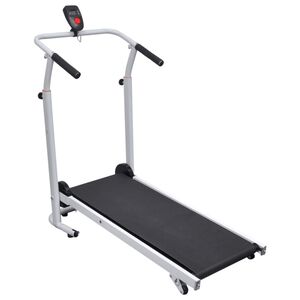 vidaXL Mini-Laufband Klappbar 93x36 cm Schwarz