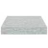 vidaXL Schweberegale 2 Stk. Betongrau 23x23,5x3,8 cm MDF