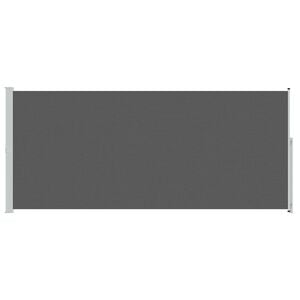 vidaXL Ausziehbares Seitenmarkise Anthrazit 600 x 220 cm Polyester