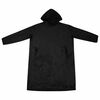 vidaXL Decken-Hoodie Schwarz S Flanell