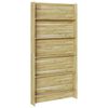 vidaXL Pflanzenregale Braun 90 x 15 x 180 cm Impr&auml;gniertes Kiefernholz