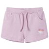 vidaXL Kindershorts mit Kordelzug Lila 116