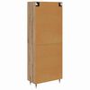 vidaXL Highboard Artisan-Eiche 69,5 x 34 x 90 cm Holzwerkstoff